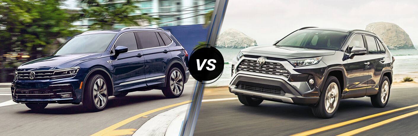 2022 Volkswagen Tiguan vs. 2022 Toyota RAV4