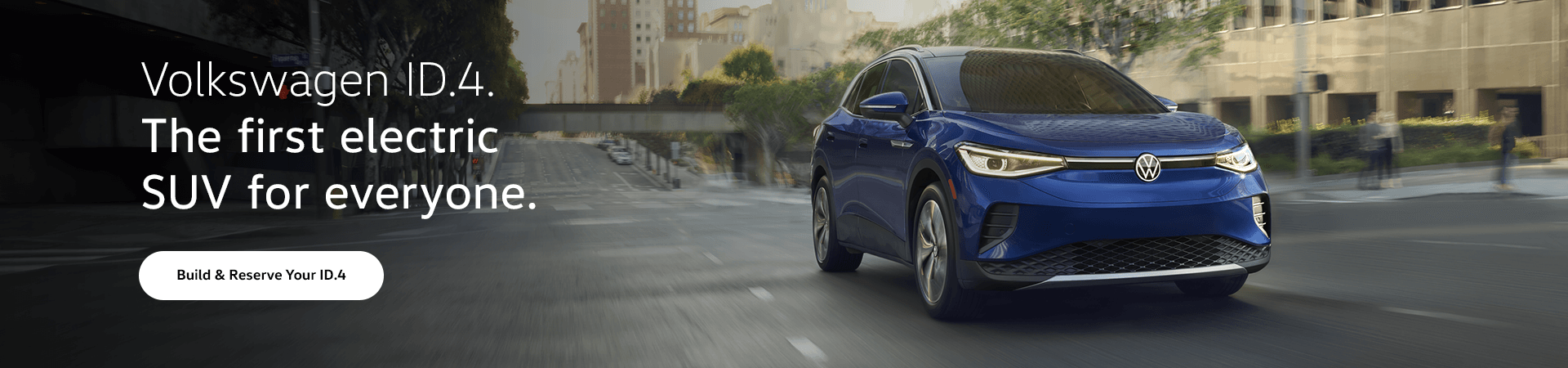 ID.4 in Dusk Blue Metallic.