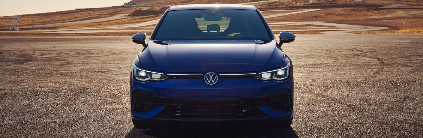 front view of the 2022 VW Golf R