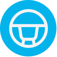 steering wheel icon
