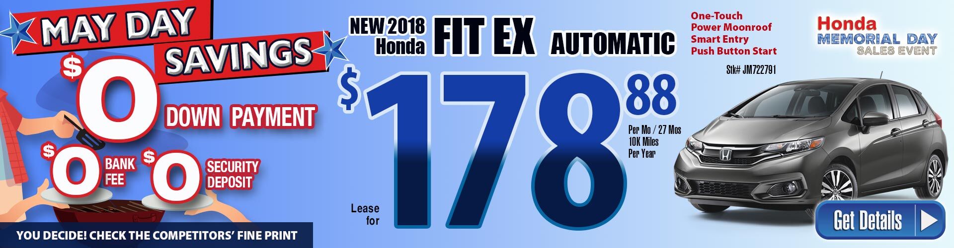 2018 Honda Fit EX 2018 Honda Fit EX