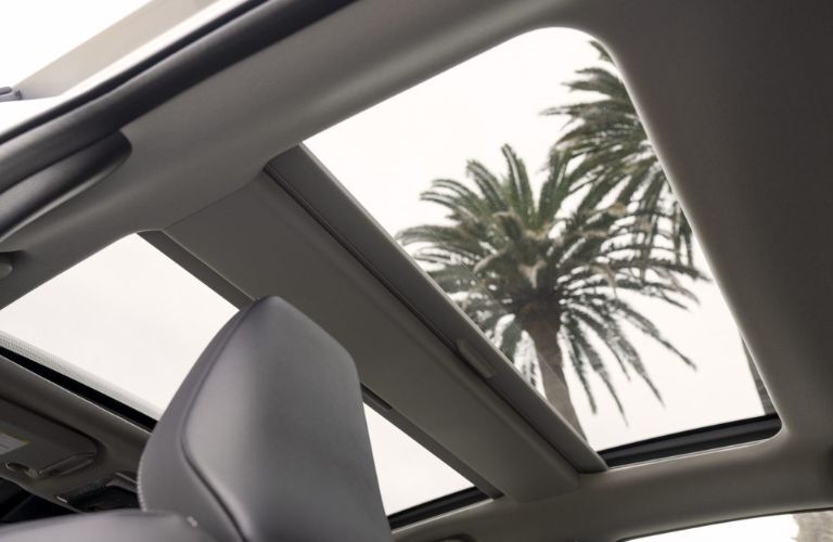 An image of the Panoramic Roof of the 2023 Toyota Prius