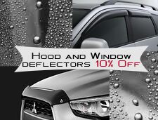 Hood and Window deflectors Hood and Window deflectors