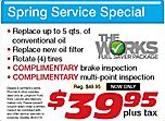 Service Specials Service Specials