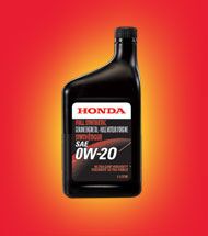 Genuine Honda 0W-20 Full Synthetic Oil and Filter Change Genuine Honda 0W-20 Full Synthetic Oil and Filter Change