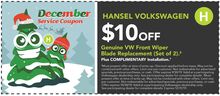 $10 Genuine VW Front Wiper Blade Replacement $10 Genuine VW Front Wiper Blade Replacement