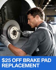 $25 OFF Brake Pad Replacement – BMW $25 OFF Brake Pad Replacement – BMW