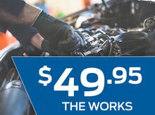 $49.95 The Works $49.95 The Works
