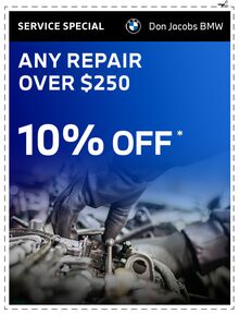 Any Repair Over $250 Any Repair Over $250