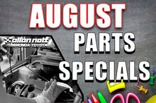 August Parts Specials August Parts Specials