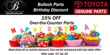 Birthday Discount Birthday Discount
