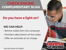 Check Engine Complimentary Scan Check Engine Complimentary Scan
