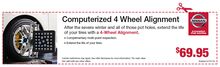 Computerized 4 Wheel Alignment Computerized 4 Wheel Alignment