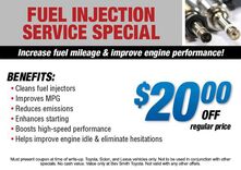 Fuel Injection Service Special Fuel Injection Service Special