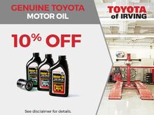 Genuine Toyota Motor Oil Genuine Toyota Motor Oil