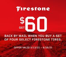 Get a $60 Firestone Visa® Prepaid Card Get a $60 Firestone Visa® Prepaid Card