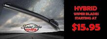Hybrid Wiper Blades Hybrid Wiper Blades