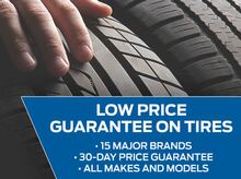 Low Price Guarantee on Tires Low Price Guarantee on Tires