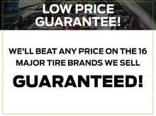Low Price Tire Guarantee! Low Price Tire Guarantee!