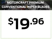 Motorcraft Premium Conventional Wiper Blades Motorcraft Premium Conventional Wiper Blades