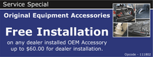 ORIGINAL EQUIPMENT ACCESSORIES ORIGINAL EQUIPMENT ACCESSORIES