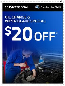 Oil Change & Wiper Blade Special Oil Change & Wiper Blade Special