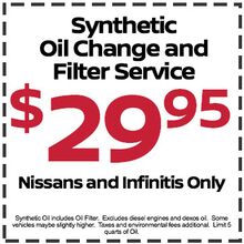 Synthetic Oil change Synthetic Oil change