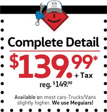 Summer Special - Complete Detail Summer Special - Complete Detail