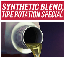 Synthetic Blend Oil Change $49.95 Synthetic Blend Oil Change $49.95