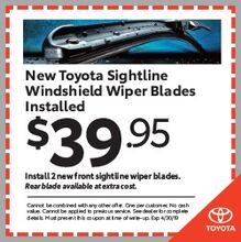Toyota Sightline Windshield Wiper Blades Toyota Sightline Windshield Wiper Blades
