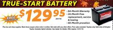 True-Start Battery True-Start Battery