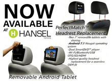 Video Headrest Replacement Now Available! Video Headrest Replacement Now Available!