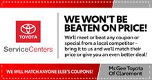 We Won't Be Beaten On Price! We Won't Be Beaten On Price!