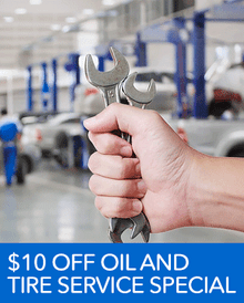 $10 OFF Next Oil Change and Tire Balance - Honda $10 OFF Next Oil Change and Tire Balance - Honda