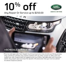 10% off any repair or service up to $250.00 10% off any repair or service up to $250.00