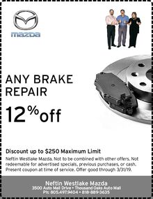 12% OFF ANY BRAKE REPAIR 12% OFF ANY BRAKE REPAIR