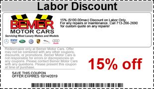 15% OFF LABOR 15% OFF LABOR