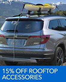 15% OFF Rooftop Accessories - Honda 15% OFF Rooftop Accessories - Honda