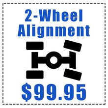 2-Wheel Alignment 2-Wheel Alignment