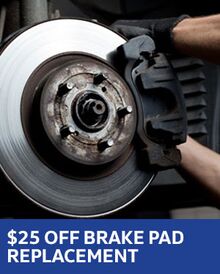 $25 OFF Brake Pad Replacement - Volkswagen $25 OFF Brake Pad Replacement - Volkswagen