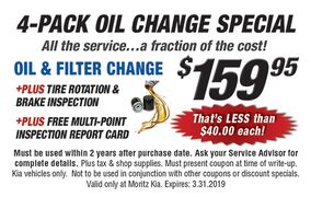 4-Pack Oil Change Special 4-Pack Oil Change Special