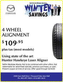 4 WHEEL ALIGNMENT 4 WHEEL ALIGNMENT