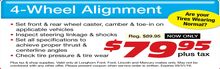 4-Wheel Alignment 4-Wheel Alignment