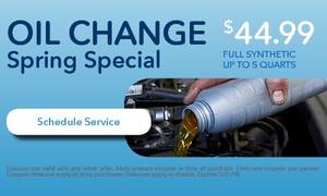 $44.99 OIL CHANGE $44.99 OIL CHANGE