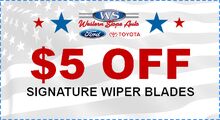 $5 Off Purchase of Signature Wiper Blades $5 Off Purchase of Signature Wiper Blades