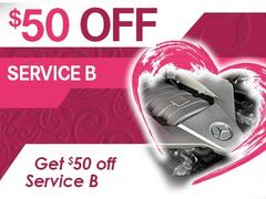 $50.00 Off Service B Package $50.00 Off Service B Package