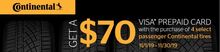 $70 Continental Tire Special $70 Continental Tire Special