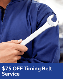 $75 OFF Timing Belt - VW $75 OFF Timing Belt - VW