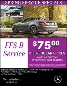 $75.00 OFF REGULAR PRICES $75.00 OFF REGULAR PRICES