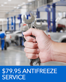 $79.95 AntiFreeze Service - Honda $79.95 AntiFreeze Service - Honda